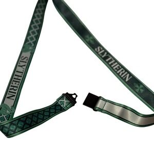 Harry Potter Slytherin Lanyard Green & Silver Wizarding World of Harry Potter